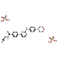 CYT387 (sulfate salt)