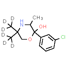 Bupropion morpholinol D6