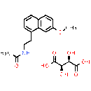 Agomelatine (L(+)-Tartaric acid)