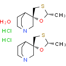 Cevimeline hydrochloride hemihydrate(cis)