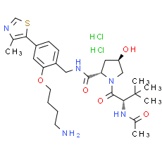 (S, R, S)-AHPC-phenol-C4-NH2 dihydrochloride