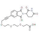 Thalidomide-Propargyne-PEG3-COOH