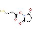 3-Mercaptopropionic acid NHS ester