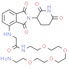 Thalidomide-NH-amido-PEG4-C2-NH2