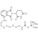 Thalidomide-NH-PEG2-C2-NH-Boc