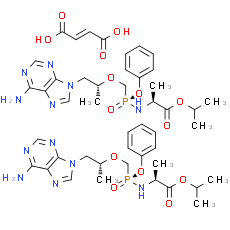 Tenofovir alafenamide hemifumarate