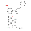 5-Hydroxy Propafenone D5 Hydrochloride