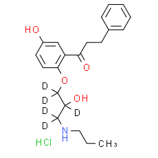 5-Hydroxy Propafenone D5 Hydrochloride