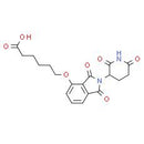 Thalidomide 4-ether-alkylC5-acid