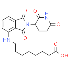 Pomalidomide 4-alkylC7-acid