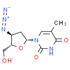 Azidothymidine (AZT), Reverse Transcriptase Inhibitor